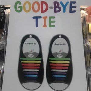 Silicone shoelaces 16 strips all colors